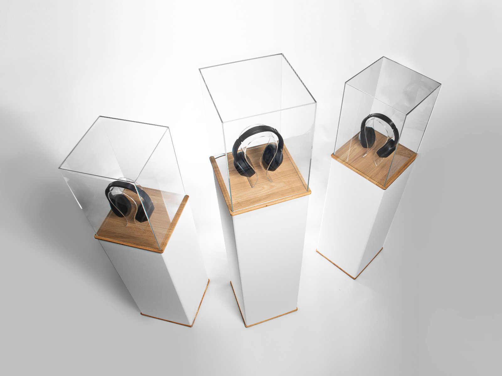 Säule für Produkt-Präsentationen und Ausstellungsstücke  100 cm | Blox Presenter 404060