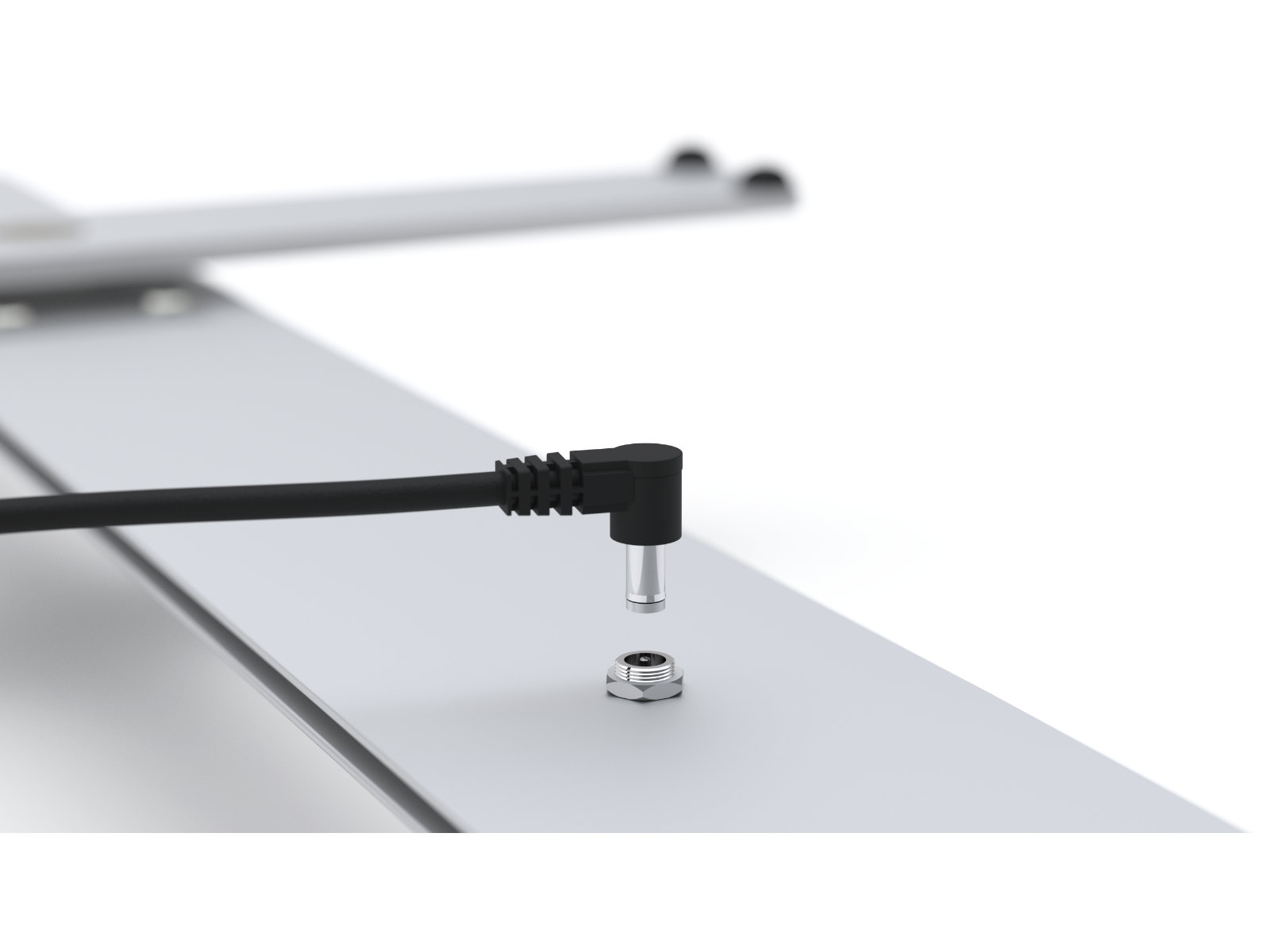 Akkubetriebener LED-Messewand-Rahmen - auf Rollen - mit SaUV-Druck - Vorder- und Rückseite | LEDUP Battery