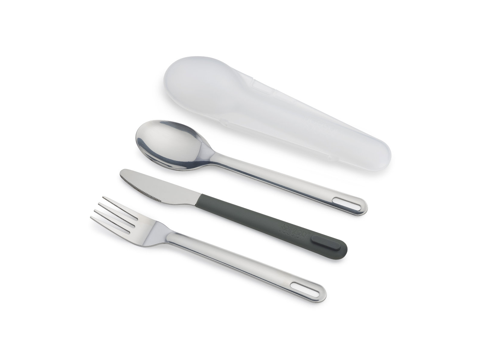 Besteckset aus Edelstahl mit Aufbewahrungsbehälter | GoEat™ Stainless-Steel