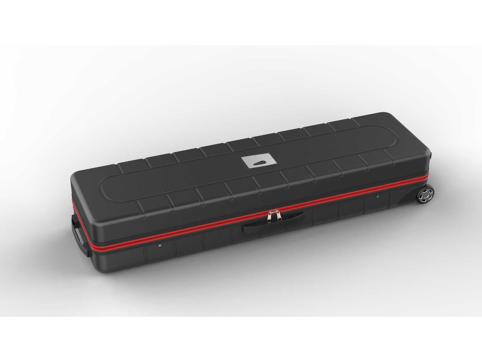 Akkubetriebener LED-Messewand-Rahmen - auf Rollen - mit SaUV-Druck - Vorder- und Rückseite | LEDUP Battery
